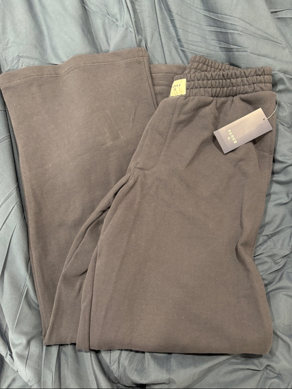 Parke x Target high rise boxer sweatpants Navy